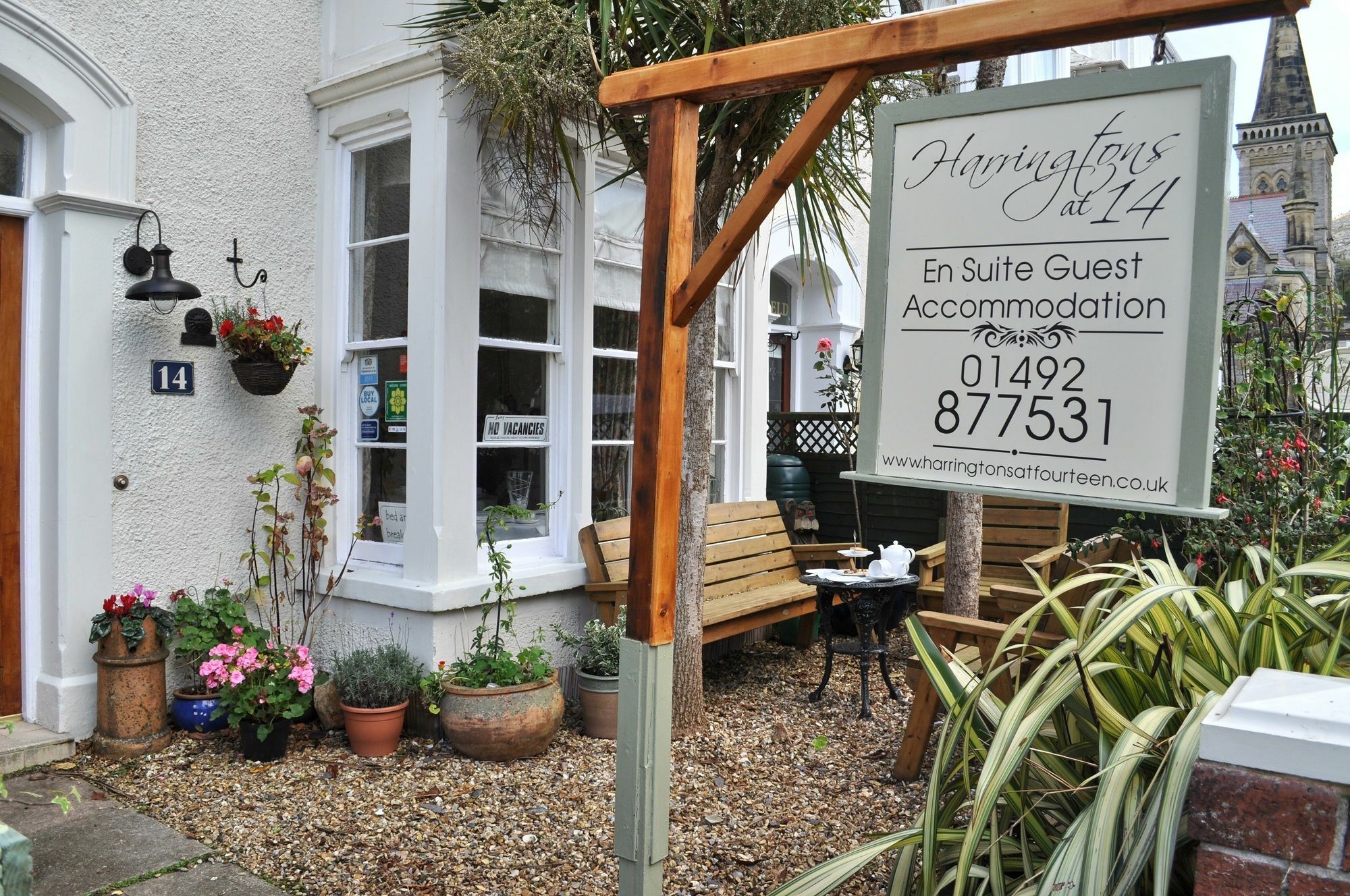 Harringtons At 14 Hotel Llandudno Ngoại thất bức ảnh